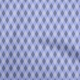 thumbnail image 1 of oneOone Cotton Poplin Medium Purple Fabric Check Argyle Diy Clothing Quilting Fabric Print Fabric By Yard 42 Inch Wide, 1 of 4