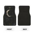 thumbnail image 2 of Vsdgher Abstract Starry Sky Moon Car Foot Mat Set of 4 Pieces Universal Floor Liner Car Accessories Fits Most Cars, Trucks, Vans, sedans, SUV, 2 of 7