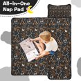 thumbnail image 4 of Halloween Ghosts and Spider Webs Toddler Nap Mats for Kids Preschool,60"x20" Sleeping Mat Bag or Kids,Toddler Sleeping Bag,Toddler Nap Mat or Daycare, 4 of 6