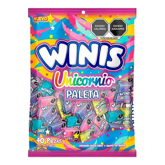 Paletas Winis unicornio 280 g