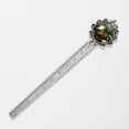 thumbnail image 5 of Tropical plants Vintage Silver Lace-Edged Bookmark: a Gift for Readers and Book Lovers, 5 of 5