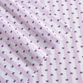 thumbnail image 6 of Betsey Johnson Butterfly Stripe Purple Twin Sheet Set, 6 of 9