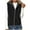 Black, variant on FAIWAD Womens Fleece Vest Sleeveless Zip Up Fall Winter Fuzzy Warm Outerwear with Pockets