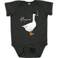 thumbnail image 3 of Inktastic French Goose Says Honque Boys or Girls Baby Bodysuit, 3 of 5