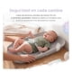 thumbnail image 2 of Cambiador Para Bebé impermeable Esquimalito De Espuma EVA, Portátil, Ergonómico, Con Bordes Altos y Correas De Seguridad Ajustables Gris, 2 of 7