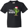 thumbnail image 3 of Inktastic Feliz Navidad Christmas Cactus in Santa Hat Youth T-Shirt, 3 of 5