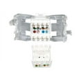 thumbnail image 2 of Tripp Lite Cat6 / Cat5e Keystone Jack, 180-degree Toolless, Rj-45, Cat5e Cat6 Utp, 110 Idc Rj45 White Taa/gsa, 2 of 2