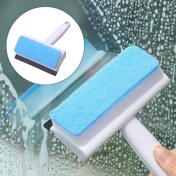 COMPUKAS 4-Pack Cleaning Squeegees with Sponges for Efficient Stain Removal and Household Cleaning Tasks