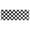 Black and White, variant on Red and White Checkered Pattern Kitchen Rug Mat,Kitchen Runner Rugs Non Skid Washable,Decorative Kitchen Floor Mats for Kitchen,Sink,Laundry,17"X47"