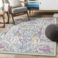thumbnail image 4 of Hauteloom Errol Living Room, Bedroom Area Rug - Bohemian/Global - Blue, Orange - 7'10" x 10'3", 4 of 7