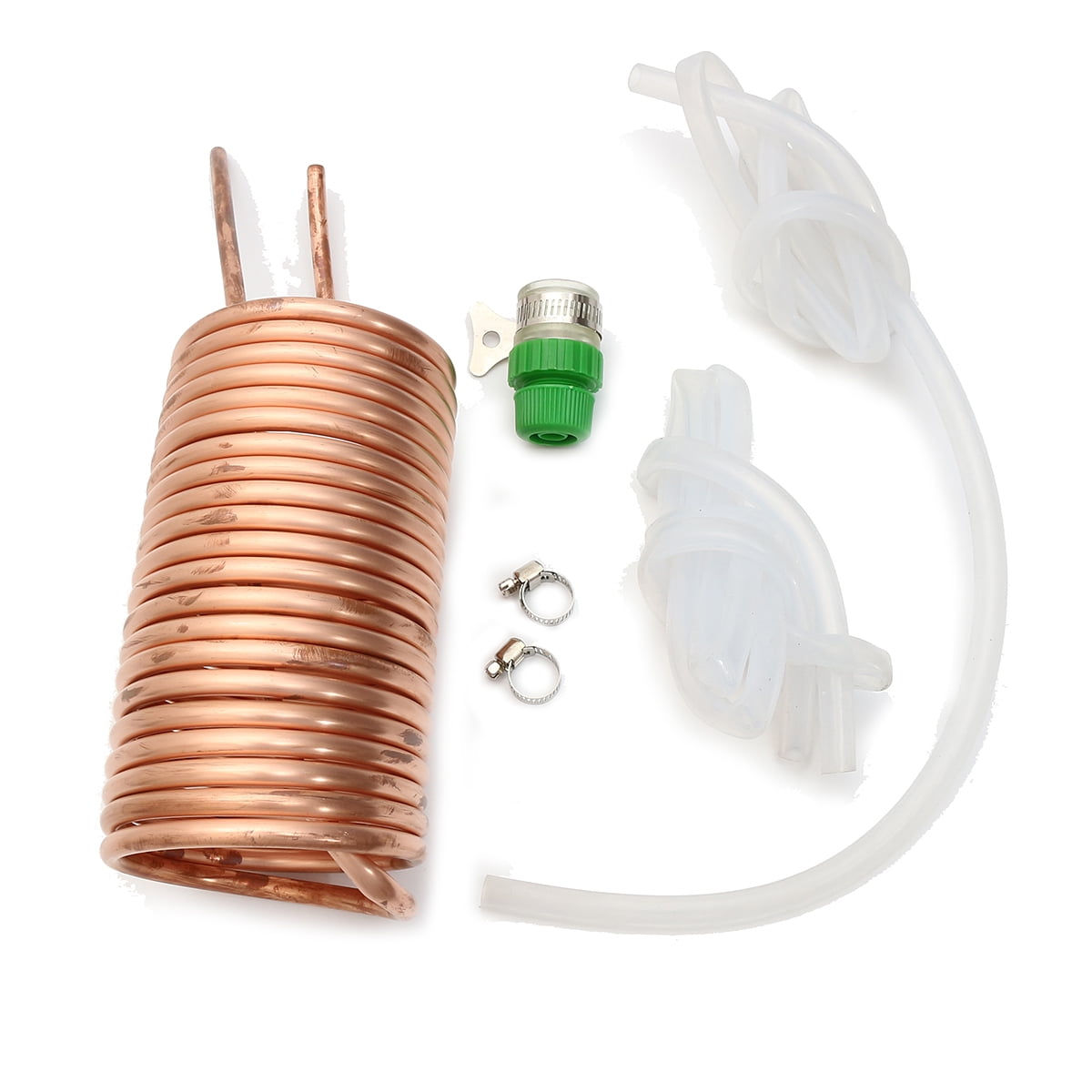 Especially Efficient 50' x 3/8" Copper Wort Chiller Beer Homebrew