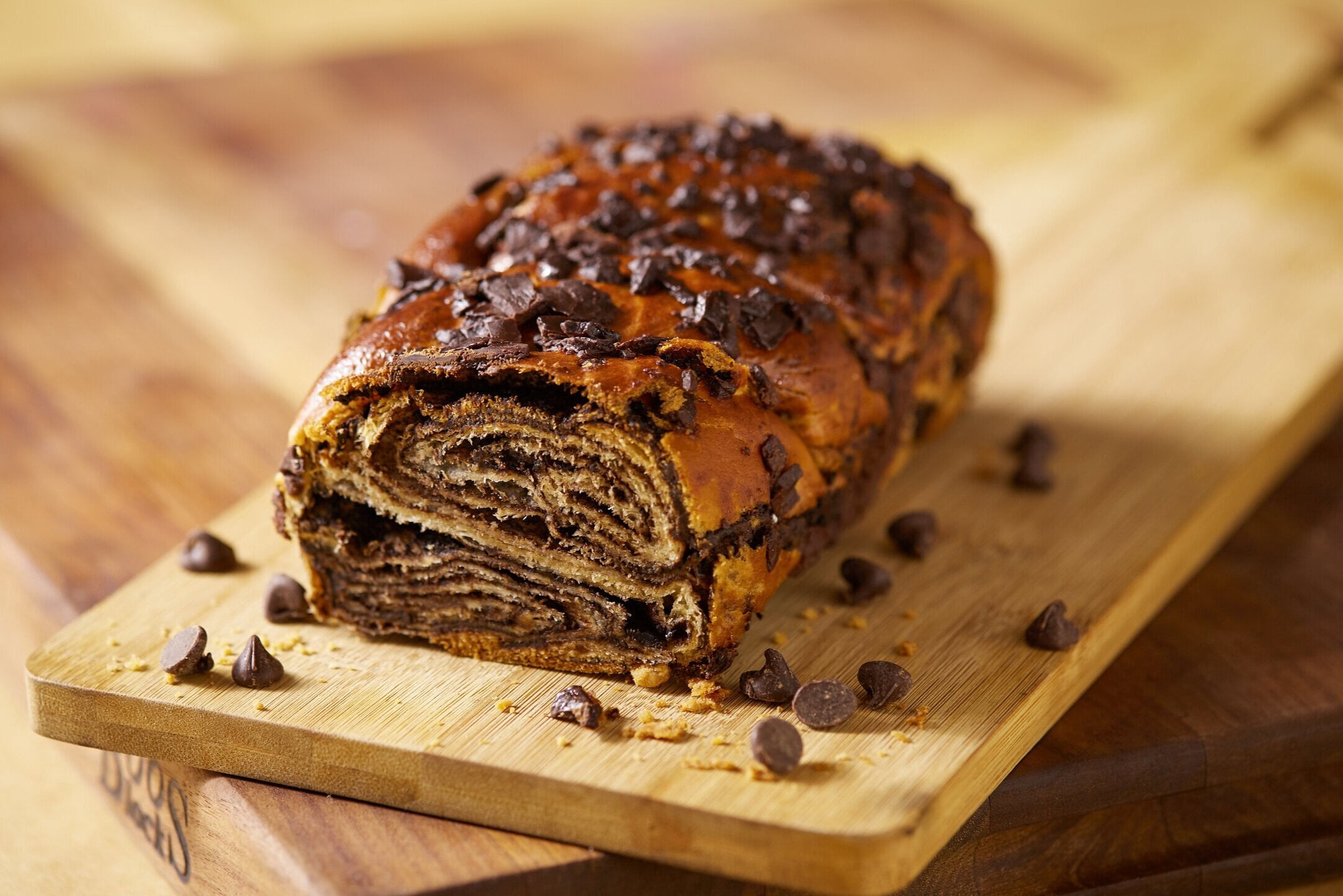 Brooklyn Brands Supreme Chocolate Babka with Baked Chocolate Shavings, 16oz., Ambient, Regular