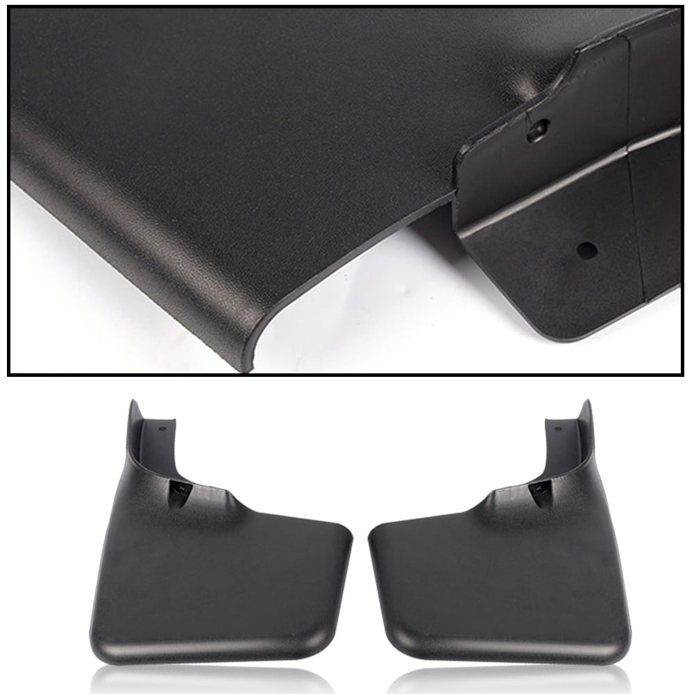 CROSSDESIGN Front&Rear Splash Guards Mud Flaps w/Wheel Lips Fit for Ford F150 2004-2014