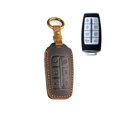 thumbnail image 2 of Lefu Leather Car Key Fob Cover Case Bag For Hyundai For Genesis G80 gv80 G70 2022, 2 of 6