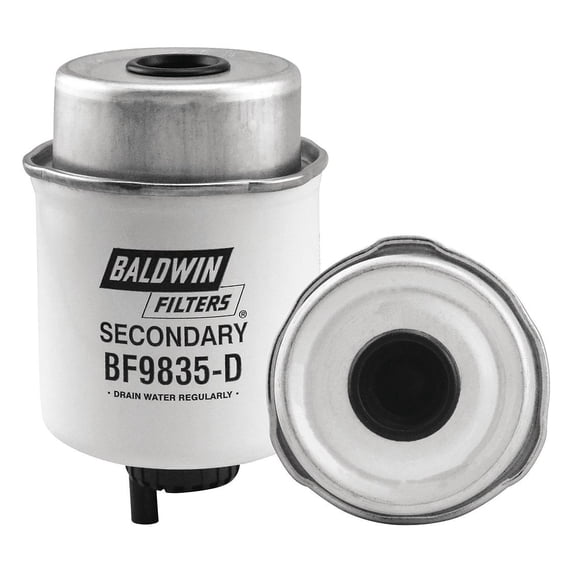 Baldwin Filters Fuel Filter, Element Only Filter Design Includes Drain BF9835-D