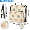 thumbnail image 2 of FORMRS Zipper Binder with Shoulder Strap 2-inch Ring 500 Sheet Capacity File Bag, Pastel Beige Geometric, 2 of 5