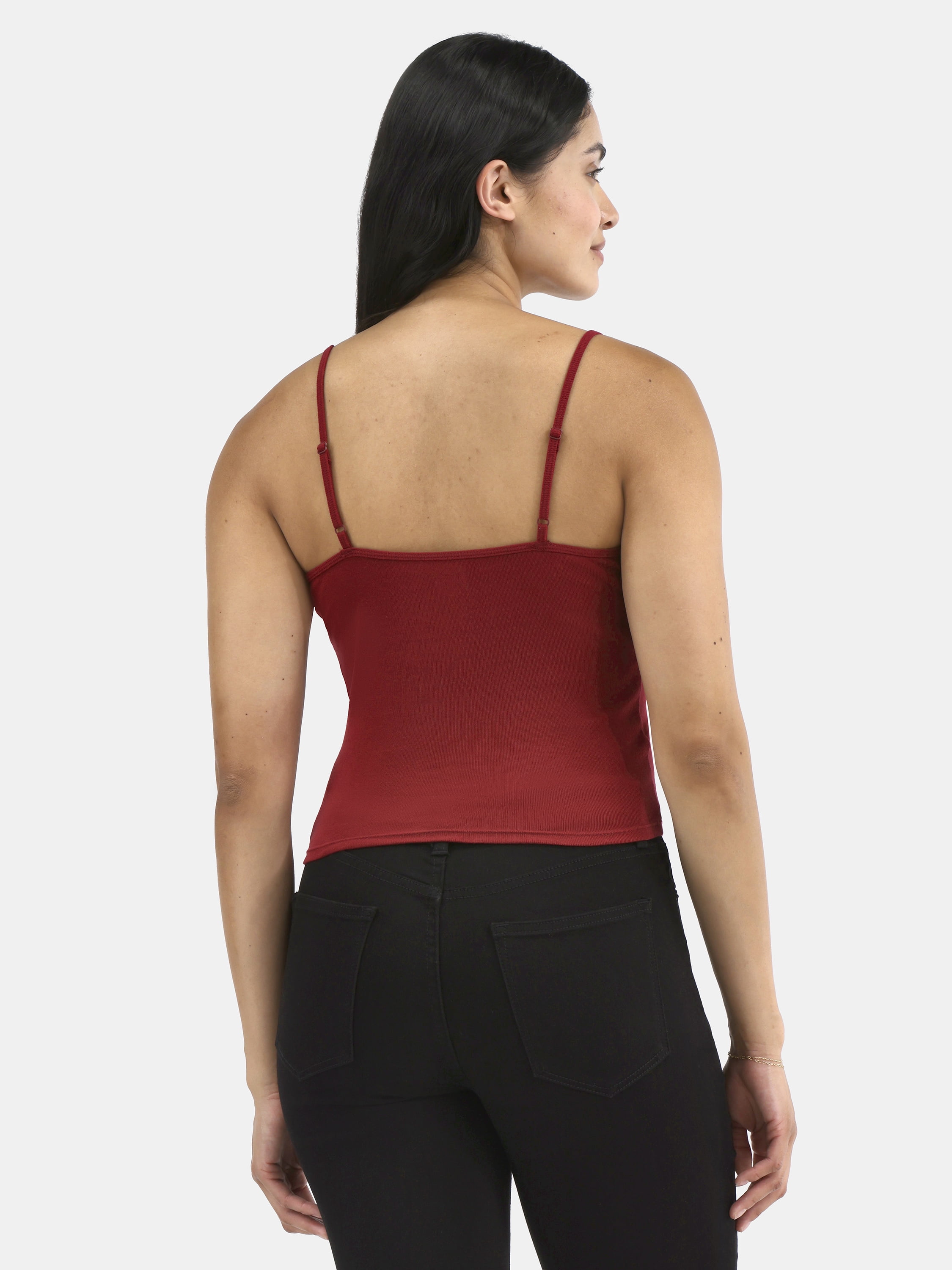 No Boundaries Vintage-Inspired Tank Top with Lace Trim, Women's