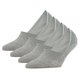 thumbnail image 1 of Burlington Calcetines para Mujer, paquete de 4 - Para todos los días IN, talón antideslizante, color sólido Gris 39-40, 1 of 3