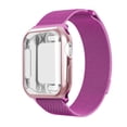 thumbnail image 1 of Correa para apple watch compatible con 38mm / 40mm metálica+ Case completo protector de pantalla Mamá Pulpo  Milanese mica completa, 1 of 3