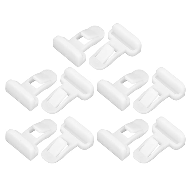10 Uds. Clip del alerón del parachoques del guardabarros trasero delantero del coche para Toyota 4Runner 2013-2021 No.75392-35220 blanco