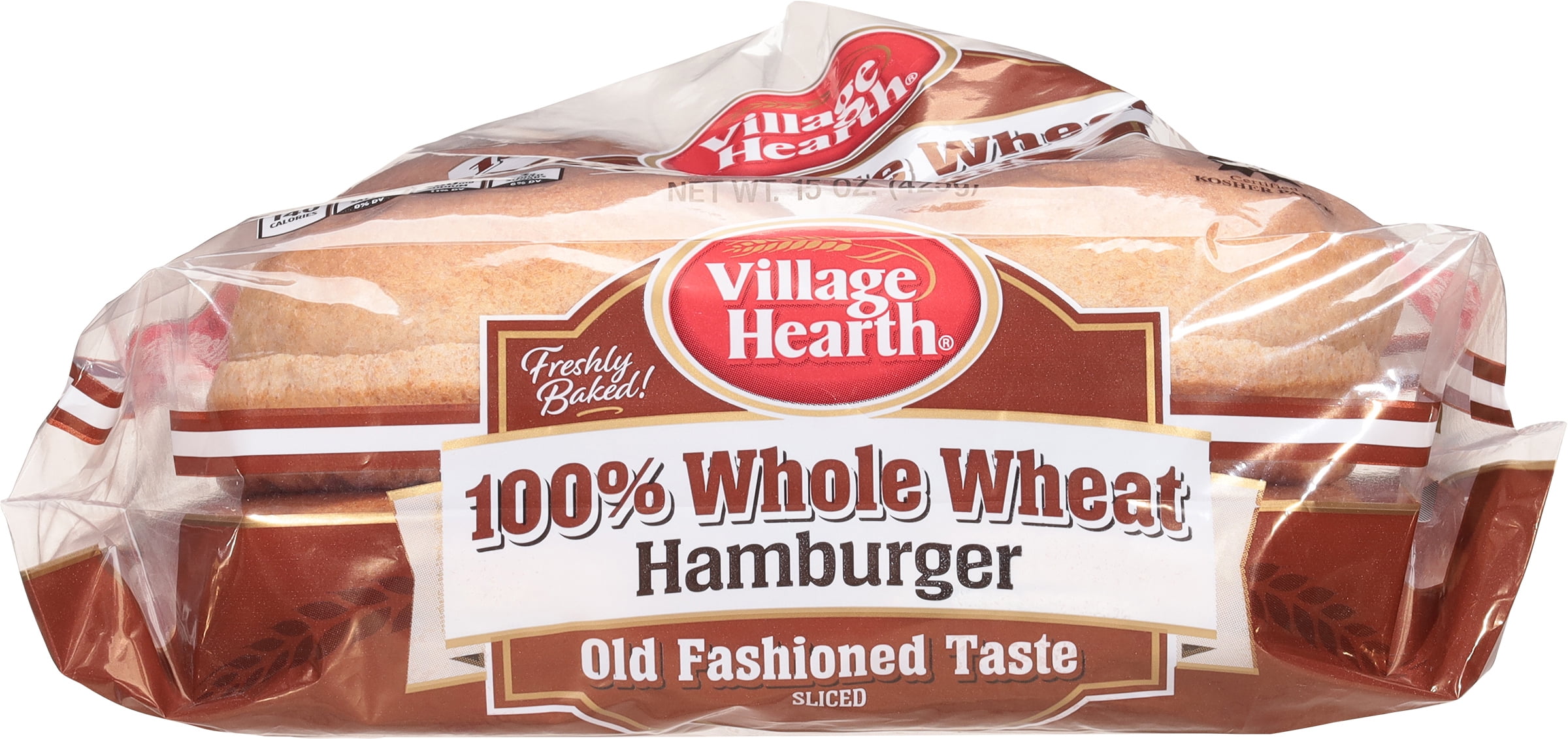Pan O Gold Baking Village Hearth  Hamburger Buns, 8 ea