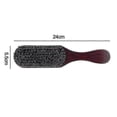 thumbnail image 5 of Beard Brush Boar Bristle Beard Moustache Care Brush Comb With Wooden Handle Beard Balm Oil Application Brush, 5 of 5