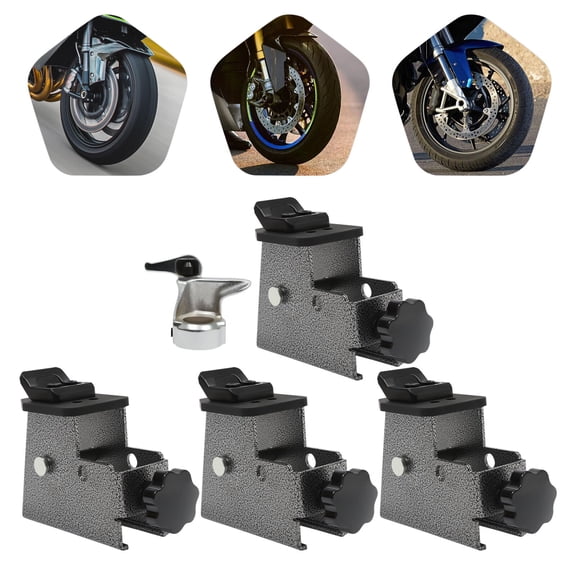 Modern Motorcycle Tire Changer Machine Accessories ATV Wheel Rim Adapter Fixture Clamp Black for Cars