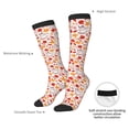 thumbnail image 6 of Fotbe Hello Autumn Maple Leaf print Women's Men's Novelty Crew Socks Cotton Socks Knee High Socks for Walking,Running,Nurses,Pregnancy, 6 of 8