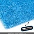 thumbnail image 3 of The Rag Company - Eagle Edgeless 500 - Microfiber Towels For Cars - 500gsm, 16in x 16in, Blue (4 Pack), 3 of 10