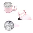thumbnail image 2 of Kitchen Stainless Steel Flour Sifter Handheld Powder Flour Sieve Icing Sugar Manual Sieve Cup Home Baking Tools, 2 of 8