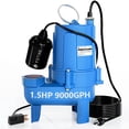 thumbnail image 1 of Bomba de aguas residuales FOTING 1.5HP 9000GPH sumergible de hierro fundido 115V, 1 of 7