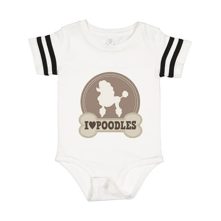 

Inktastic Poodle Dog Lover Gift Baby Girl Bodysuit