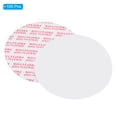 thumbnail image 3 of Unique Bargains Doublure de Couvercle en Mousse 58mm/2.26 Pouces, 100 Pcs Résistant à la Pression Sensible Blanc Rouge, 3 of 7