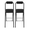 thumbnail image 6 of Modern Black Freestanding Foldable Design Ortable Folding Stool for Kitchens, Dining Rooms, Living Rooms, 6 of 16