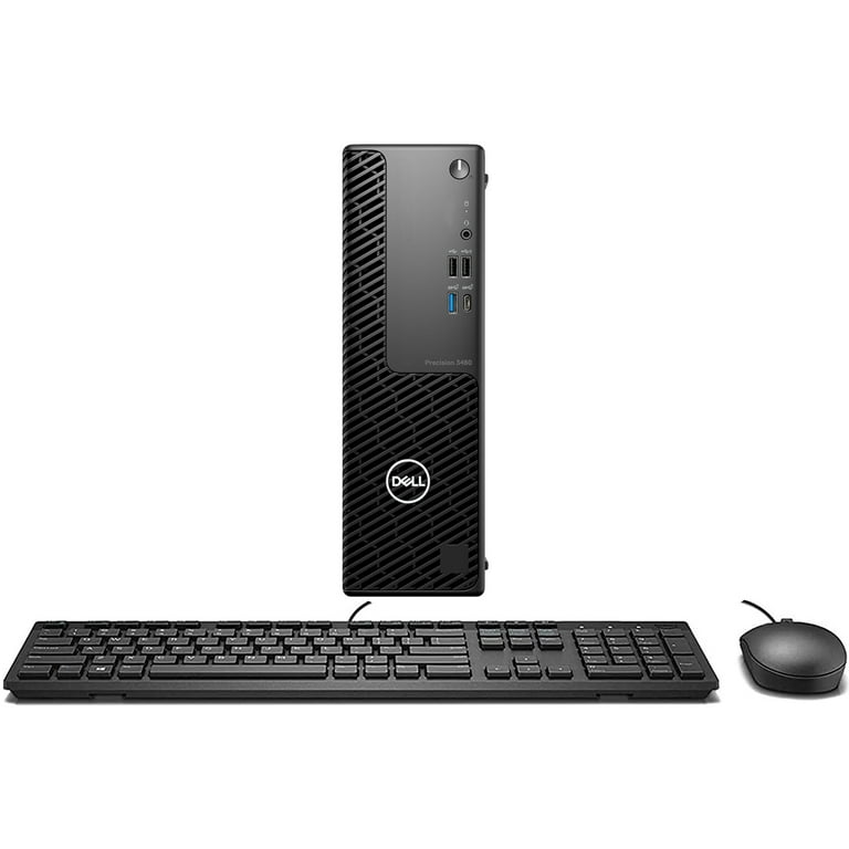 Dell Precision 3460 SSF Business Desktop Black (6-Core Intel i5-12500 vPro, 64GB DDR5 4800MHz RAM, 1TB PCIe SSD + 2TB HDD (3.5), Intel UHD 770, USB 3.2, Type-C, DP, USB KYB/Mouse, Win10Pro) - Walmart.com Dell Precision 3460 SSF Business Desktop Black (6-Core Intel i5-12500 vPro, 64GB DDR5 4800MHz RAM, 1TB PCIe SSD + 2TB HDD (3.5), Intel UHD 770, USB 3.2, Type-C, DP, USB KYB/Mouse, Win10Pro) - Walmart.com