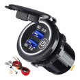 thumbnail image 1 of Retrofit Mobile Phone Charger Durable Multifunctional Easy To Install 12-24v Voltage Vehicles Car Accessories Portable Universal Style C, 1 of 6