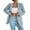Light blue, variant on Baberdicy Blazer Jackets for Women, Women's Casual Suit Jackets Suit Long Sleeve Lapel Open Front Business Office Jackets Womens Blazer Green