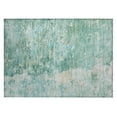 thumbnail image 2 of Addison Rugs Chantille Indoor/Outdoor Transitional Abstract Emerald Washable Rectangle Rug, 1'8" x 2'6", 2 of 6