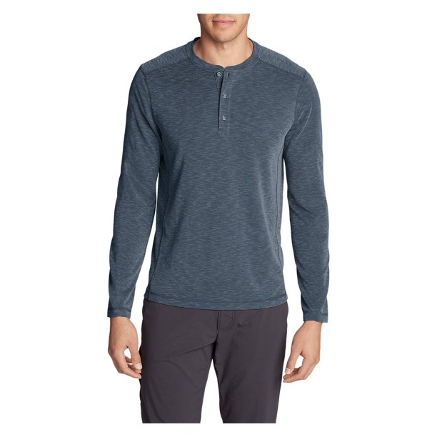 Eddie Bauer Travex Eddie Bauer Men's Contour LongSleeve Henley Shirt