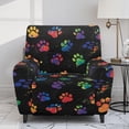 thumbnail image 2 of Kuiaobaty Dachshund Paws Print Recliner Couch Cover Heavy Duty Reclining Sofa Slipcover Thick Recliner Chair Cover Washable Reclining Slipcover with Elastic Bottom for Living Room, 2 of 8