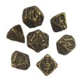 thumbnail image 1 of Set de 7 Dados poliédricos huecos Zulema para Juego C, 1 of 7