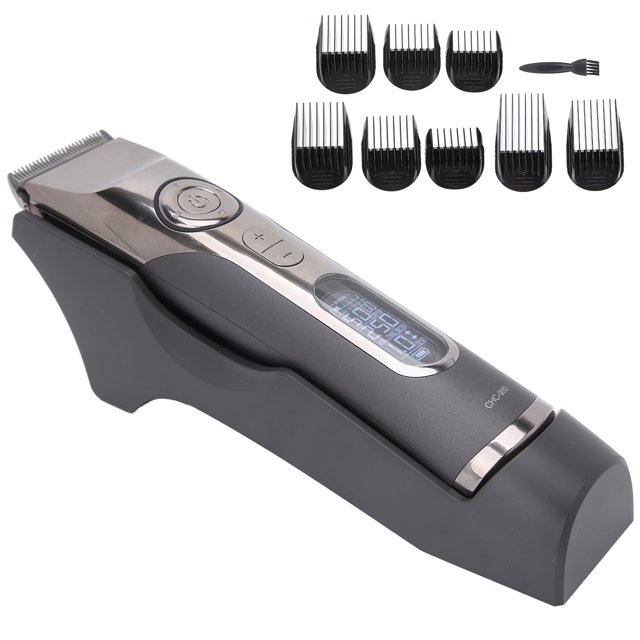 Cortapelos recargable ANGGREK con Pantalla LCD para el Cuidado del cabello