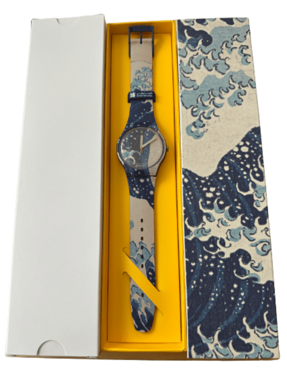 Swatch Art Jouney 2023 THE GREAT WAVE BY HOKUSAI & ASTROLABE Watch New with Case