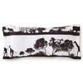 thumbnail image 1 of African Safari Long Rectangle Pillow - White Safari, 1 of 1