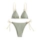 thumbnail image 1 of Conjuntos de bikinis sólidos de encaje de cintura alta dividida para mujer OAVQHLG3B Store  lin121212, 1 of 3
