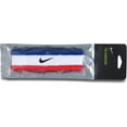 thumbnail image 4 of Men's Nike Red/Blue Swoosh Headband, 4 of 4