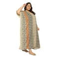 thumbnail image 3 of Oussum Women Plus Size Kaftan Dress Long Maxi Kaftan Loungewear Beach Caftan, 3 of 7