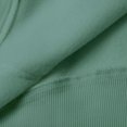 thumbnail image 5 of Clearance Fadeal Crewneck Sweatshirts Women Sweatshirt for Womens Oversized Half Zip Pullover Long Sleeve Sweatshirt Quarter Zip Hoodie Sweater Teen Girls Fall Blouse Clothes with Pockets Green, 5 of 5