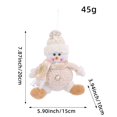 thumbnail image 4 of Kiddiway Christmas Reindeer Plush Figure - Stuffed Animal for Window Scene, Holiday Display Decor, Cute Plushies for Xmas Party,C, 4 of 7