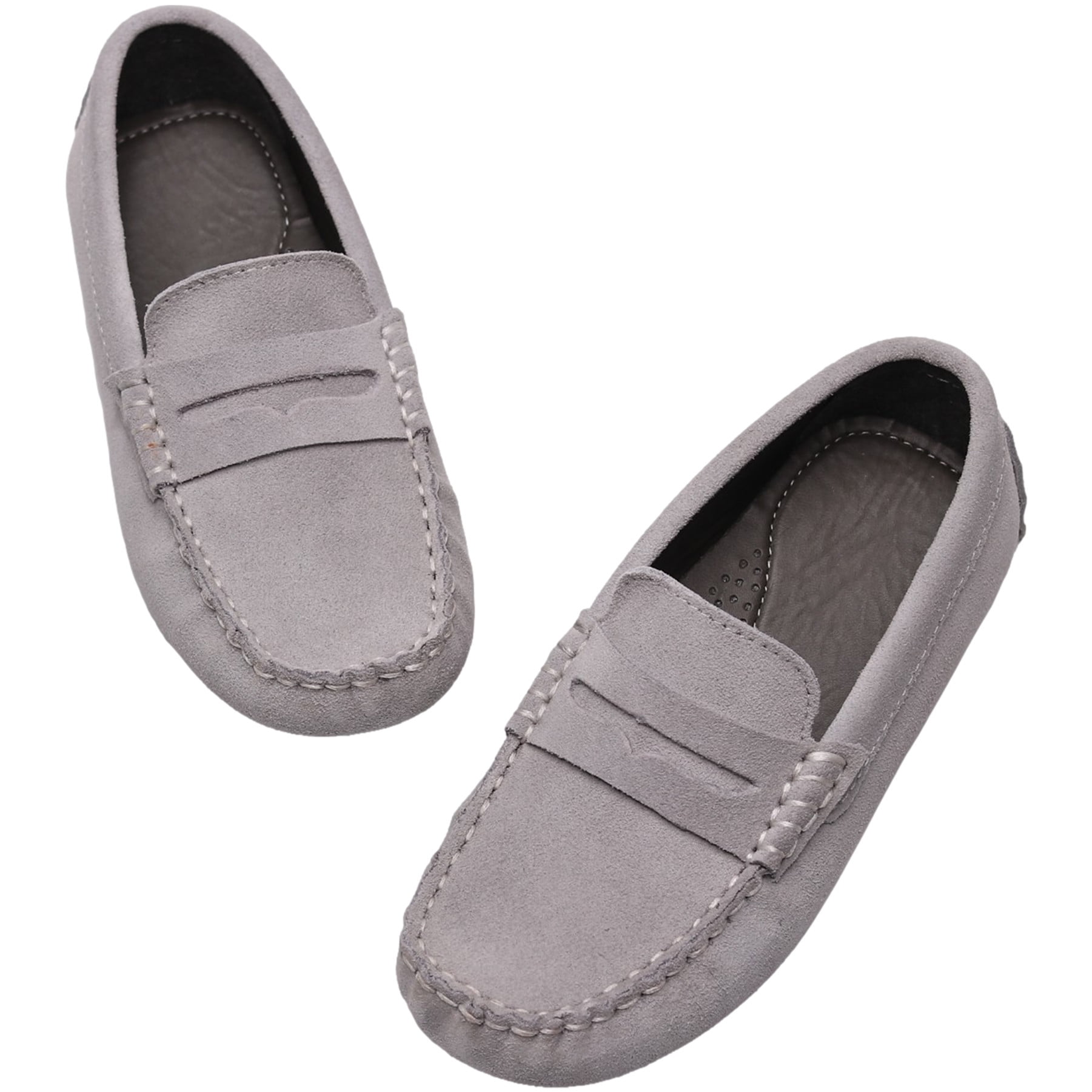 Boys grey sale loafers